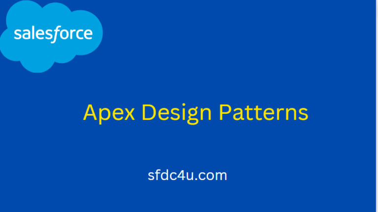 Apex design patterns