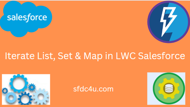 Iterate List, Set & Map in LWC Salesforce